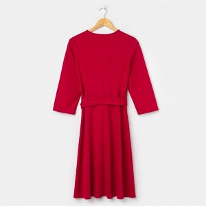 Платье женское «Монро», цвет марсала, размер 44