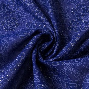 Платок женский, цвет фиолетовый, размер 70х70