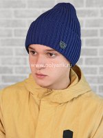 Шапка подростковая, двойной отворот