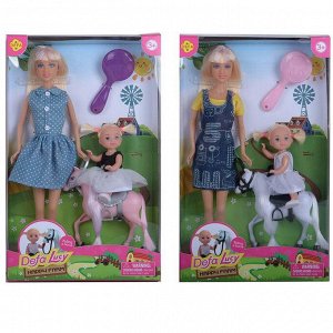 Кукла Defa. Lucy Счастливая ферма, 2 куклы в комплекте, 2 вида в коллекции