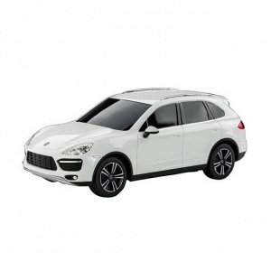 46100W Машинка на радиоуправлении RASTAR Porsche Cayenne Turbo цвет белый 27MHZ, 1:24