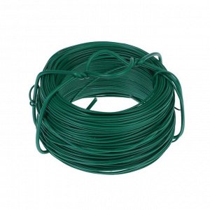Проволока подвязочная, 50 м, d = 1,2 мм, зелёная, Greengo