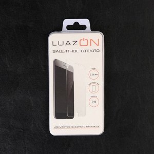 Защитное стекло LuazON для Huawei Mate 20 Lite, 0.26 мм, 9Н,