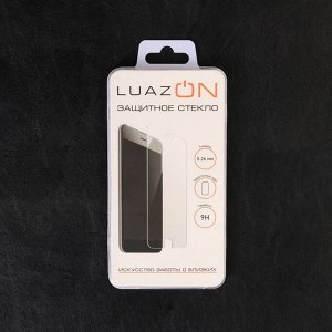 Защитное стекло LuazON для Honor 6X, 0.26 мм, 9Н,