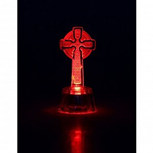 Крест со светодиодом