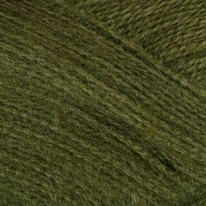 Пряжа "Mohair delicate" 5% мохер,10%шерсть,85% акрил 500м/100гр (6126 т. зелёный)