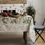 Скатерть &quot;Этель&quot; Beautiful Сhristmas 149х110см сМВО, 100%хл, 190г/м2