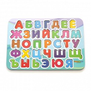 WoodLand Toys Изучаем буквы, 2 цвет.слоя, 092203