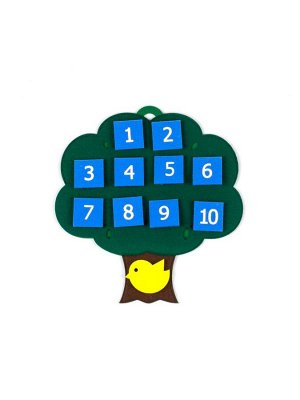 Развивающая игра «Дерево с птичками» (Фетр), 1301006