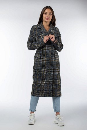 01-09876 Пальто женское демисезонное (пояс)
