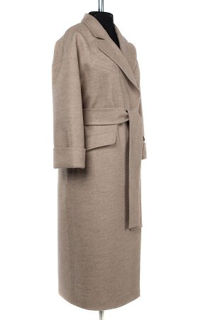 01-09666 Пальто женское демисезонное (пояс)