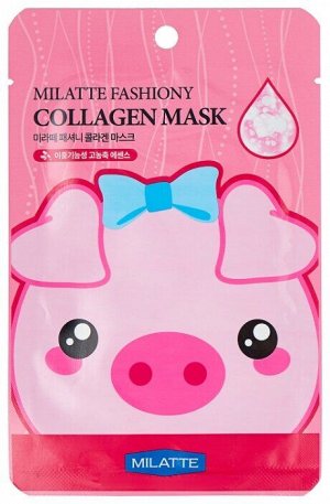 Маска тканевая для лица с коллагеном Fashiony collagen mask sheet 21Г