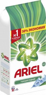 ARIEL Авт СМС порошк. Горный родник 12кг
