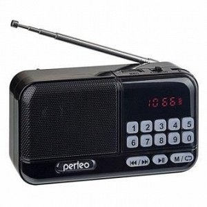 Радиоприемник цифровой ASPEN FM+ 87.5-108МГц/ MP3/ питание USB или 18650/черный (i20))