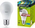 Ergolux LED-A60-15W-E27-4K (Эл.лампа светодиодная ЛОН 15Вт Е27 4500К 220-240В, ПРОМО)