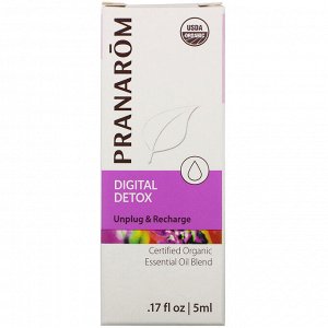 Pranarom, Essential Oil,  Digital Detox, .17 fl oz (5 ml)