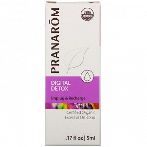 Pranarom, Essential Oil, Digital Detox, .17 fl oz (5 ml)