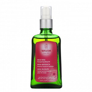 Weleda, Pampering Body & Beauty Oil, Wild Rose Extracts, 3.4 fl oz (100 ml)