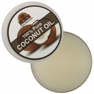 Okay Pure Naturals, 100% Pure Coconut Oil, Deep Moisturizing, 6 oz (177 ml)