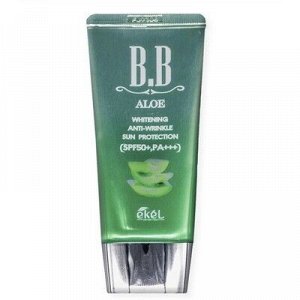 BB крем для лица с экстрактом алоэ Ekel Aloe BB Cream Aloe SPF 50+/PA+++