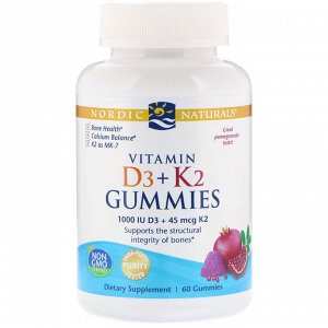 Жевательные витамины D3 + K2