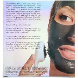E.L.F., Комплект для маски, защита красоты, очищающая магнитная маска, 1,76 унций (50 г)