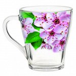 Кружка для чая 250 мл  (Живая природа. Сакура) 1649-Д