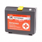 Аптечка первой помощи автомобильная &quot;AUTOPROFI&quot;, пластиковый малый футляр, в соответствии с Приказом №1080н от 08.10.2020 г. Министерства здравоохранения Российской Федерации