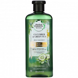 Herbal Essences, Sheer Moisture Shampoo, Cucumber &amp; Green Tea, 13.5 fl oz (400 ml)