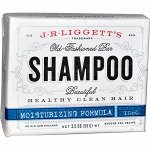 J.R. Liggett&amp;#x27 - s, Шампунь-мыло по старинному рецепту, формула для поврежденных волос, 3.5 унции (99 г)