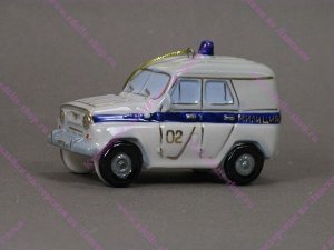 Фарфоровая игрушка "УАЗ 469 (3151) "Милиция""