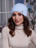 Женская шапка Бонни Голубой