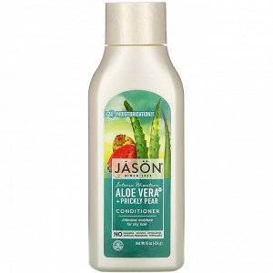 Jason Natural, Intensive Moisture Conditioner, Aloe Vera + Prickly Pear, 16 oz (454 g)