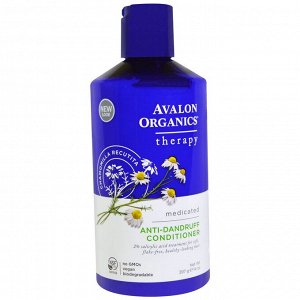 Avalon Organics, Кондиционер против перхоти, Ромашка аптечная, 397 мл (14 ж. унций)