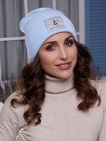 Женская шапка Фрея Голубой