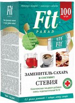 Сахарозаменитель FitParad №10 - 100 шт (стики)