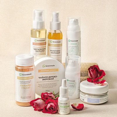 Greenmade — натуральная косметика! Природа доступнее!