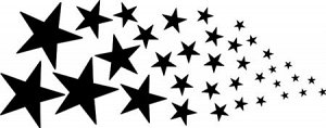 Звёзды (комплект из 2-х штук на оба бока)