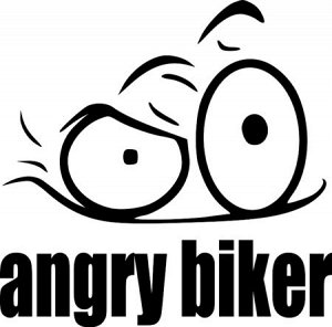 Angry biker
