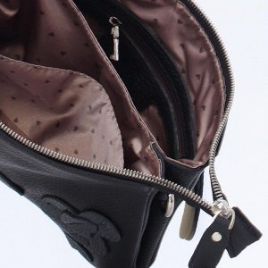 Сумка 17см x 24 см x 8 cm  (высота x длина  x ширина) Стильная сумочка кросс-боди , закрывается на молнию, носится на плече /через плечо Снаружи: на задней стенке карман на молнии. Внутри: 1 карман на