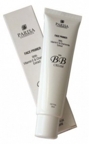 PARISA Праймер "Face primer + BB Cream" под макияж (c вит. Е и экстр. ромашки) 25мл