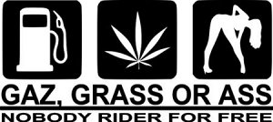 Gaz grass or ass