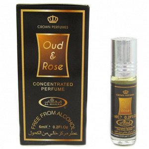Арабское парфюмерное масло Уд и Роза (Oud & Rose), 6 мл