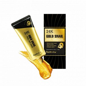 24K Gold Snail Peel Off Pack