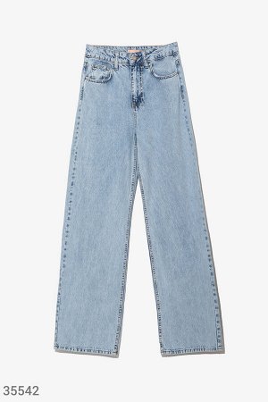 Свободные джинсовые брюки Gepur