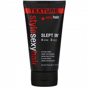 Sexy Hair, Style Sexy Hair, Slept In Texture Creme, 5.1 fl oz (150 ml)