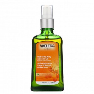 Weleda, Hydrating Body &amp; Beauty Oil, Sea Buckthorn Extracts, 3.4 fl oz (100 ml)