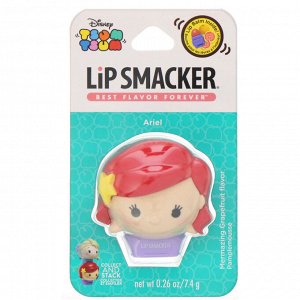 Lip Smacker, Бальзам для губ Disney Tsum Tsum, Ariel, грейпфрут, 7,4 г