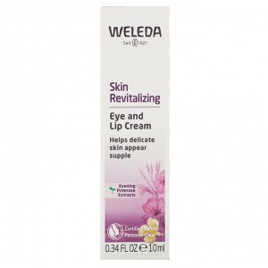 Weleda, Skin Revitalizing Eye and Lip Cream, 0.34 fl oz (10 ml)