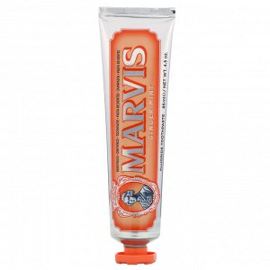 Marvis, Fluoride Toothpaste, Ginger Mint, 4.5 oz (85 ml)
